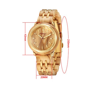 Couple Watches for Lovers Luxury Wood Watch Mens Fashion Wooden Women Dress Clocks Gifts for Valentine's Day Relogio de casal