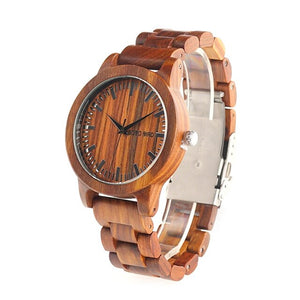 BOBOBIRD Wooden Quartz Men's Watches Mens 2020 Male Watch for Man Watch Handmade Fashion Wristwatch Luxury Orologio Uomo